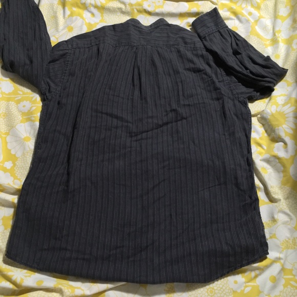 Pierre Cardin Mandarin Collar Button Down - Picture 4 of 5